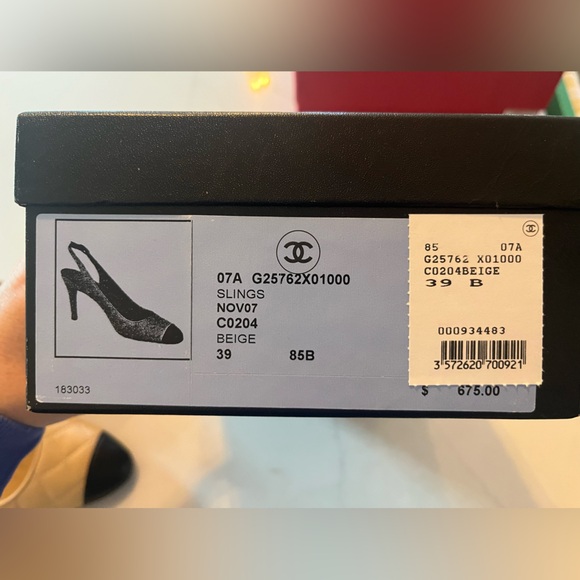 Chanel Quilted Slingback Heels - Picture 7 of 7